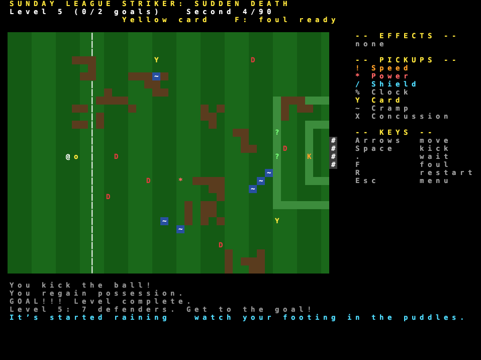 Sunday League Striker